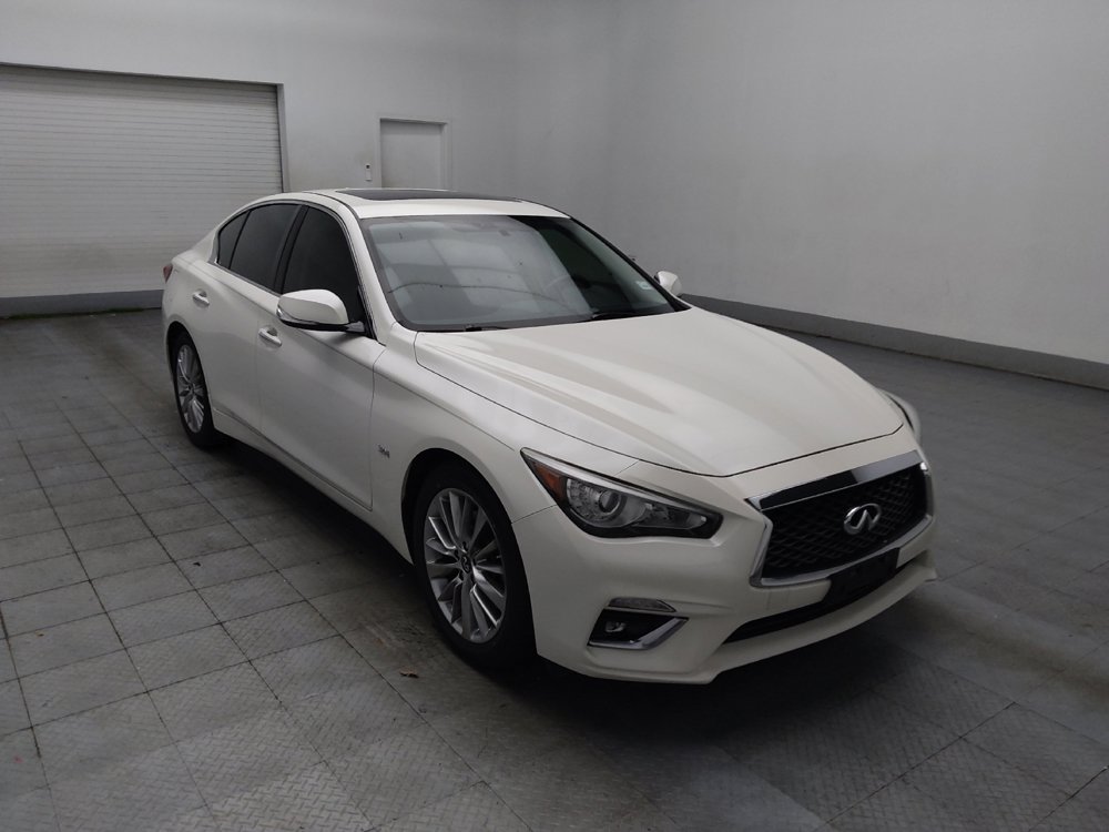 Used 2018 INFINITI Q50 Luxe w/ Essential Package (3.0T Luxe) RWD image 13