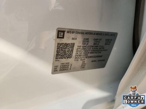 Used 2019 Chevrolet Silverado 1500 LTZ w/ LTZ Premium Package image 38