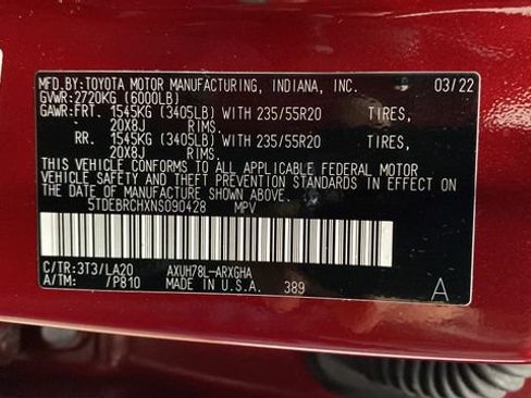 Used 2022 Toyota Highlander Platinum AWD/4WD image 30