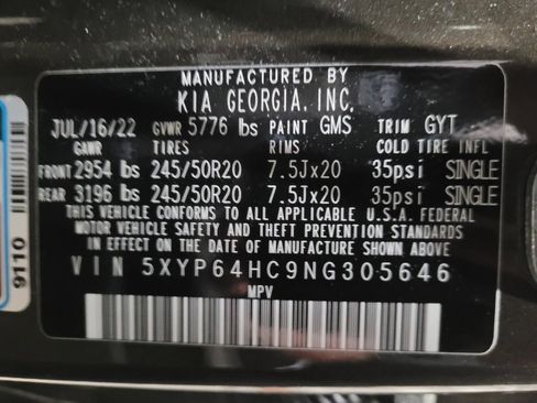 Used 2022 Kia Telluride S FWD image 33