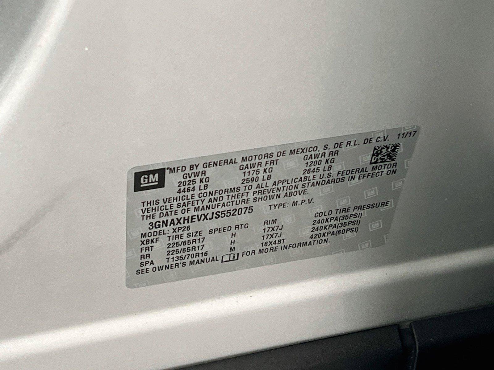 Used 2018 Chevrolet Equinox LS FWD image 32
