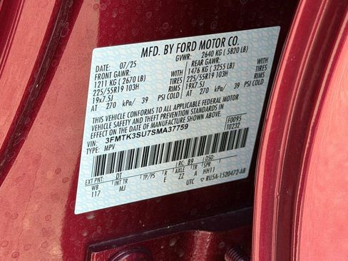 Used 2025 Ford Mustang Mach-E Premium AWD/4WD image 7