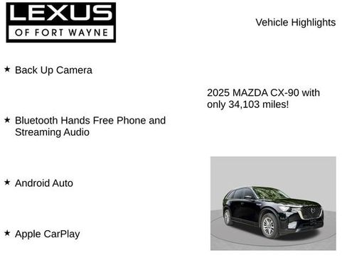 Used 2025 MAZDA CX-90 3.3 Turbo w/ Select Package AWD/4WD image 7