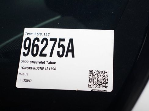 Used 2022 Chevrolet Tahoe Z71 w/ Z71 Off-Road Package image 32