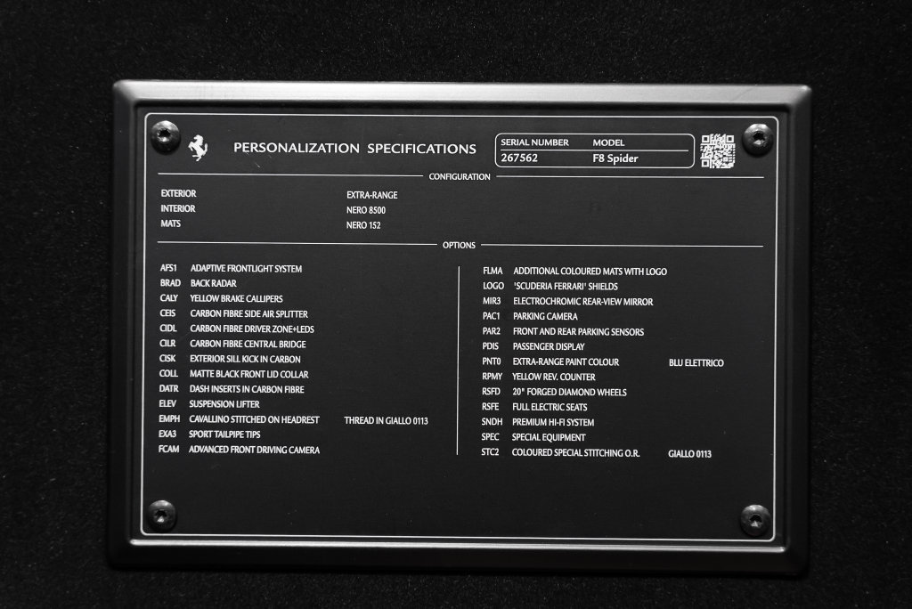 Certified 2021 Ferrari F8 Tributo RWD image 19