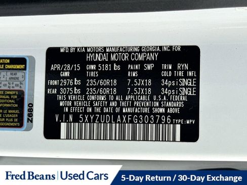 Used 2015 Hyundai Santa Fe Sport 2.0T image 31