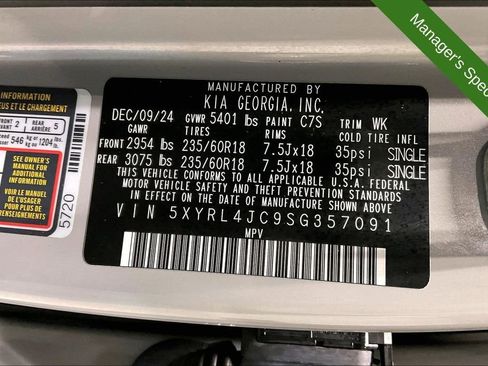 Used 2025 Kia Sorento S w/ Panoramic Sunroof Package FWD image 40