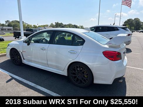 Used 2018 Subaru WRX STI AWD/4WD image 2