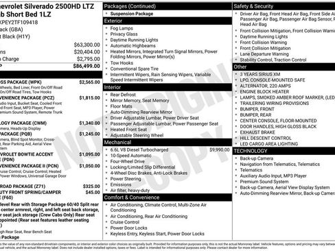 New 2026 Chevrolet Silverado 2500 LTZ w/ Trail Boss Package image 4
