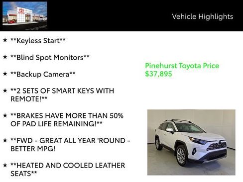 Certified 2025 Toyota RAV4 Limited w/ Weather Package image 19