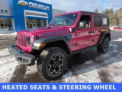 Used 2022 Jeep Wrangler Unlimited Rubicon 4xe w/ Dual Top Group image 4