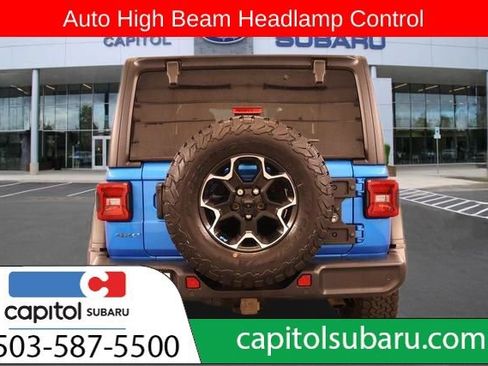 Used 2022 Jeep Wrangler Unlimited Rubicon 4xe w/ Cold Weather Group AWD/4WD image 5