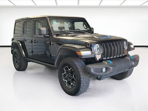 Used 2022 Jeep Wrangler Unlimited Rubicon 4xe w/ Cold Weather Group image 3