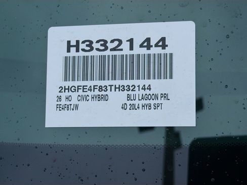 New 2026 Honda Civic Sport image 26