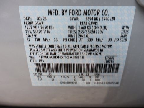New 2026 Ford Explorer Active w/ Active Comfort Package AWD/4WD image 40