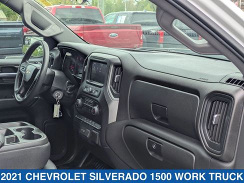 Used 2021 Chevrolet Silverado 1500 W/T w/ WT Fleet Convenience Package AWD/4WD image 34