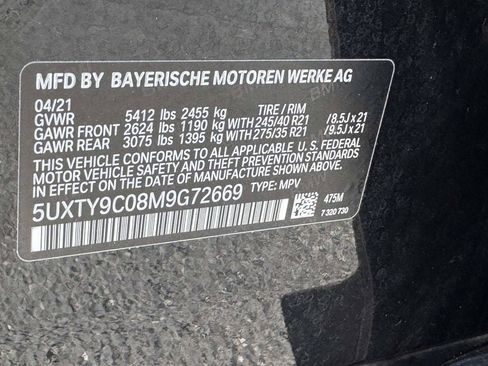 Used 2021 BMW X3 M40i w/ Premium Package AWD/4WD image 29