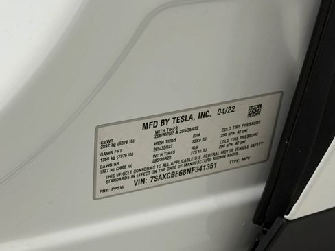 Used 2022 Tesla Model X Plaid AWD/4WD image 60