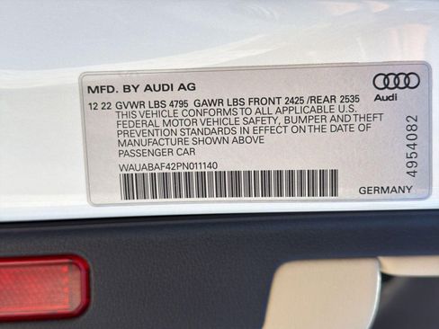 Used 2023 Audi A4 2.0T Premium w/ Convenience Package AWD/4WD image 18
