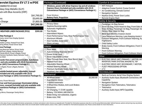 New 2026 Chevrolet Equinox EV LT AWD/4WD image 6
