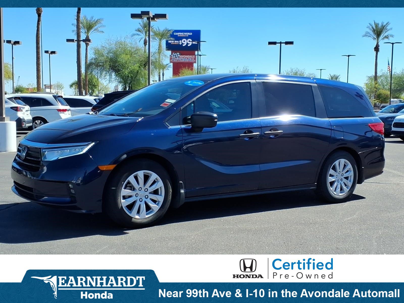 Certified 2021 Honda Odyssey LX image 1
