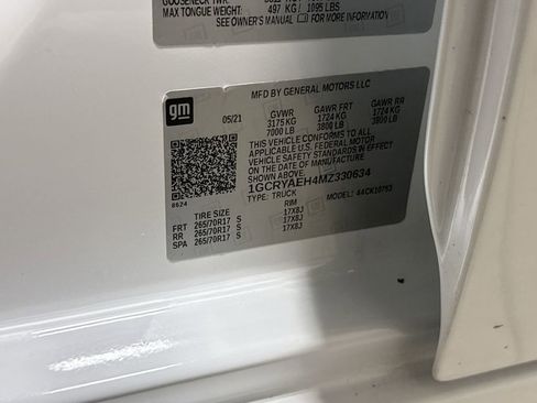 Used 2021 Chevrolet Silverado 1500 W/T w/ WT Value Package image 27