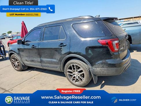 Used 2017 Ford Explorer Sport w/ Equipment Group 401A AWD/4WD image 3