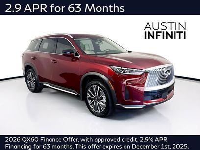 New 2026 INFINITI QX60 Luxe w/ Cargo Package