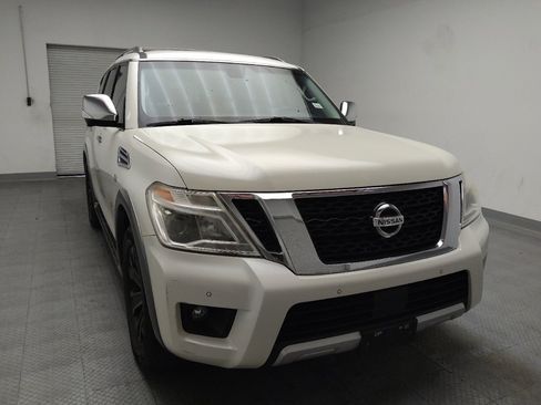 Used 2017 Nissan Armada Platinum w/ Interior Lighting Package RWD image 14