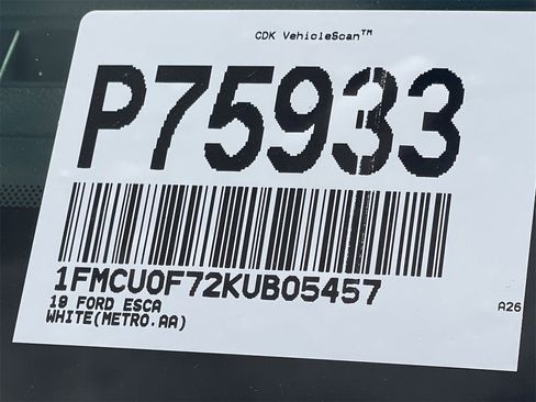 Used 2019 Ford Escape S image 31