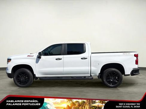 Used 2025 Chevrolet Silverado 1500 Custom Trail Boss AWD/4WD image 3