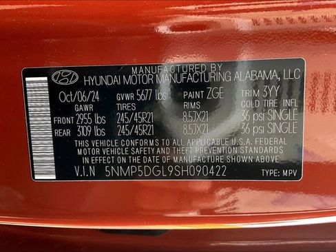 Used 2025 Hyundai Santa Fe Calligraphy image 32