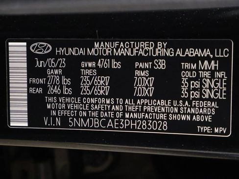 Used 2023 Hyundai Tucson SEL AWD/4WD image 44