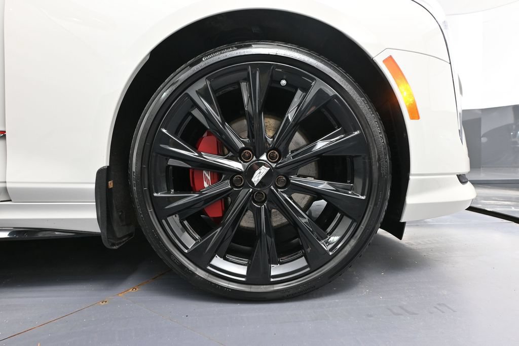Used 2023 Cadillac CT4 V w/ LPO, ONYX Package AWD/4WD image 11