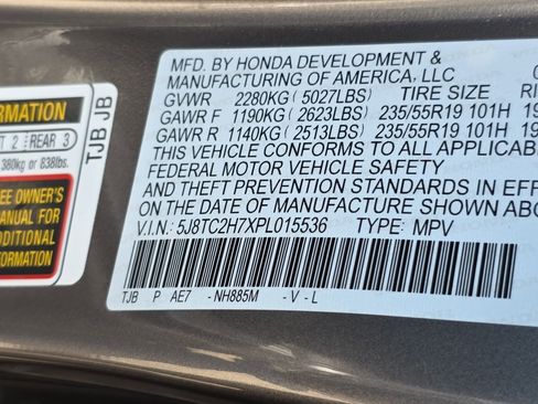 Certified 2023 Acura RDX AWD w/ Advance Package image 34