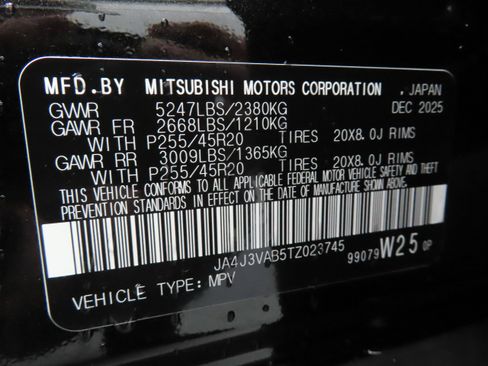 New 2026 Mitsubishi Outlander SE FWD image 26