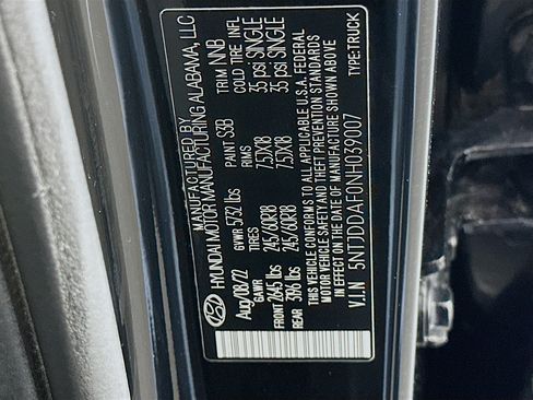 Used 2022 Hyundai Santa Cruz SEL Premium AWD/4WD image 12