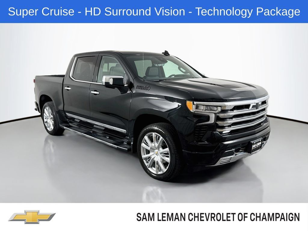 Used 2024 Chevrolet Silverado 1500 High Country w/ Technology Package AWD/4WD image 1