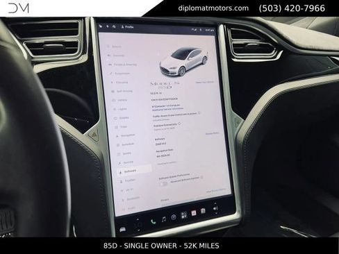 Used 2015 Tesla Model S 85D AWD/4WD image 33