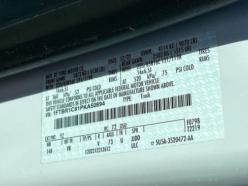 Used 2023 Ford Transit 250 Medium Roof w/ Load Area Protection Package RWD image 30