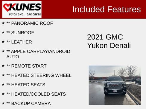 Used 2021 GMC Yukon Denali image 2
