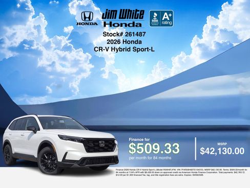 New 2026 Honda CR-V Sport-L image 7