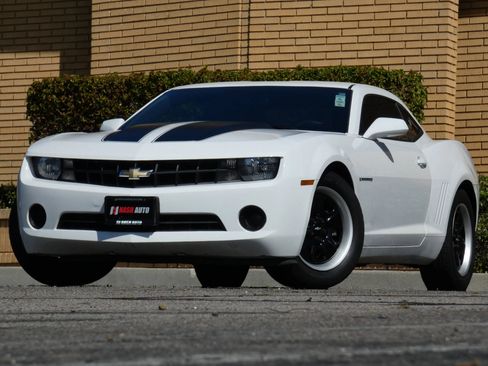 Used 2013 Chevrolet Camaro LS w/ Black Rally Stripe Package image 2