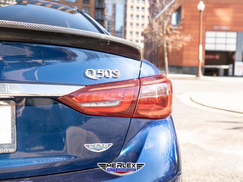 Used 2018 INFINITI Q50 Red Sport 400 w/ Sensory Package (Sport) image 49