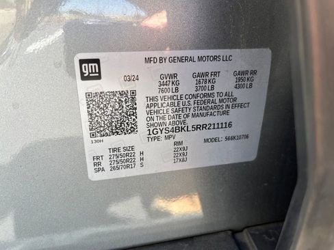 Used 2024 Cadillac Escalade Premium Luxury AWD/4WD image 9