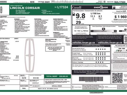 Used 2022 Lincoln Corsair Reserve w/ Equipment Group 201A AWD/4WD image 38