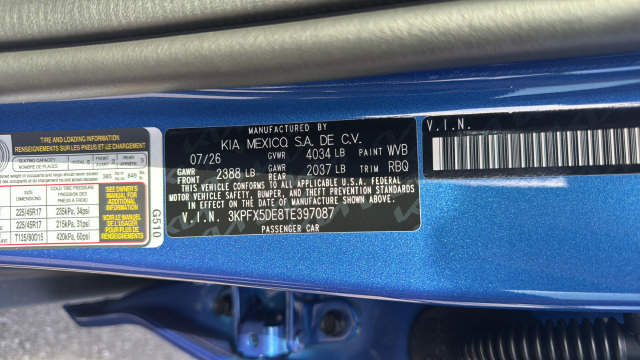 New 2026 Kia K4 EX FWD image 36