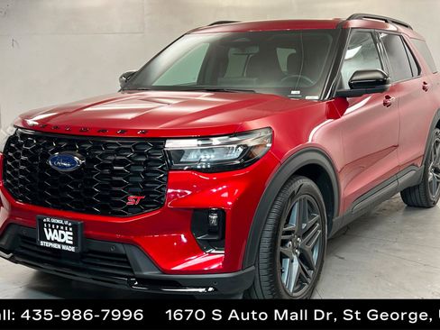 Used 2025 Ford Explorer ST w/ Sun And Sound Package AWD/4WD image 1