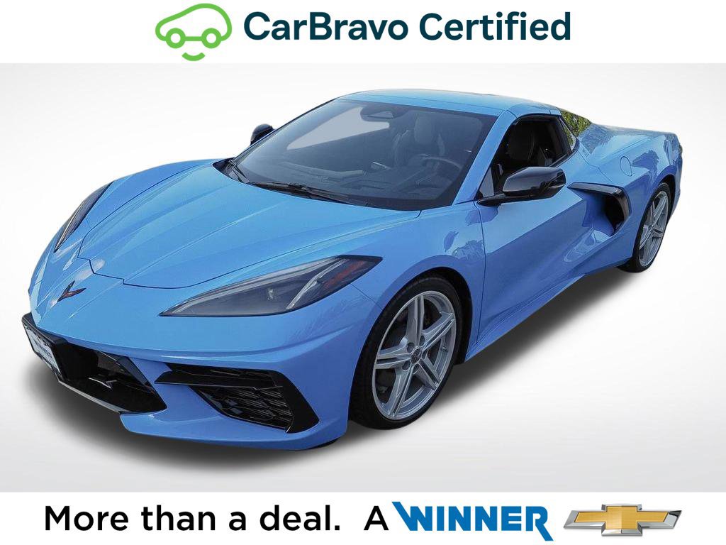 Used 2024 Chevrolet Corvette Stingray Premium Conv w/ Stealth Interior Trim Package RWD image 1