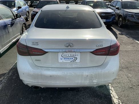 Used 2021 INFINITI Q50 Luxe w/ Seat & Sound Package image 7